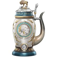 The Bradford Exchange James Earle Fraser Buffalo Nickel Indian Head Stein
