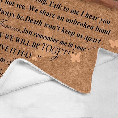 Miniatura 7 de Custom Memorial Blankets with Photos for Loved Ones Lost Personalized Sympathy Bereavement Angel Blanket for Funeral Gift Remembrance Gift, Memory