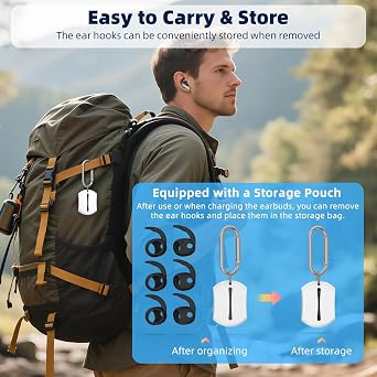 3組 Samsung Galaxy Buds 4 Pro2026用イヤーフック 快適フィット | スポーツ 紛失防止 | ソフトシリコン 滑り止めイヤーカバー Samsung Buds 4 Proイヤホン対応 収納ポーチ付き ブラック