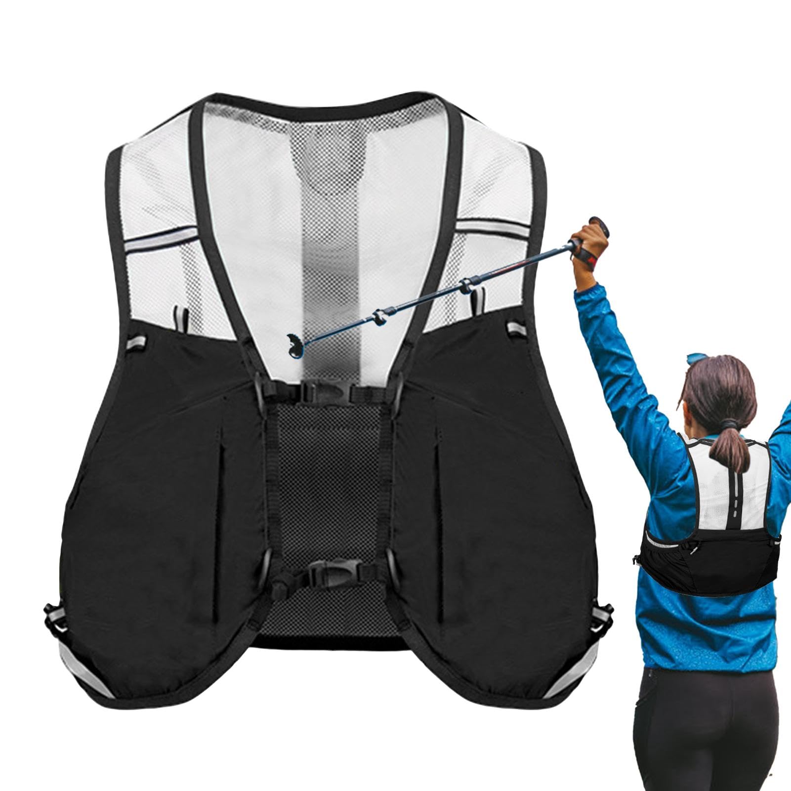 Rucksack Trinkweste, 2,5 l, Trinkrucksack ER Running Race Trinkweste, Weste, Wasserrucksack, Trinkrucksack für Wandern, Laufen