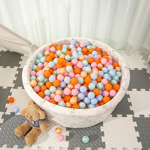 Miniatura 2 de STARBOLO Pelotas para hogueras  100 bolas de juguete de plástico sin BPA a prueba de aplastamiento para hoyos de pelotas, juguetes de agua para