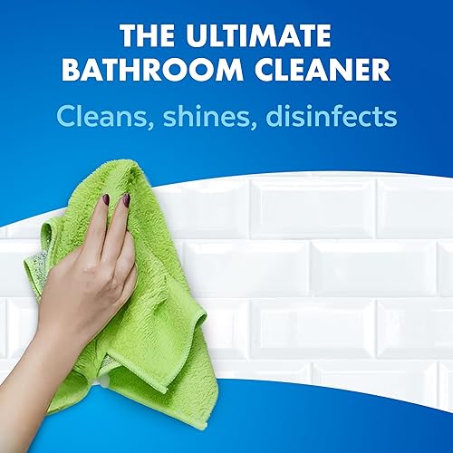 Miniatura 6 de Lysol Limpiador de baño con espuma eléctrica, limpiador multiusos para duchas, bañeras, fregaderos, espray desinfectante que mata el 99.9% de los