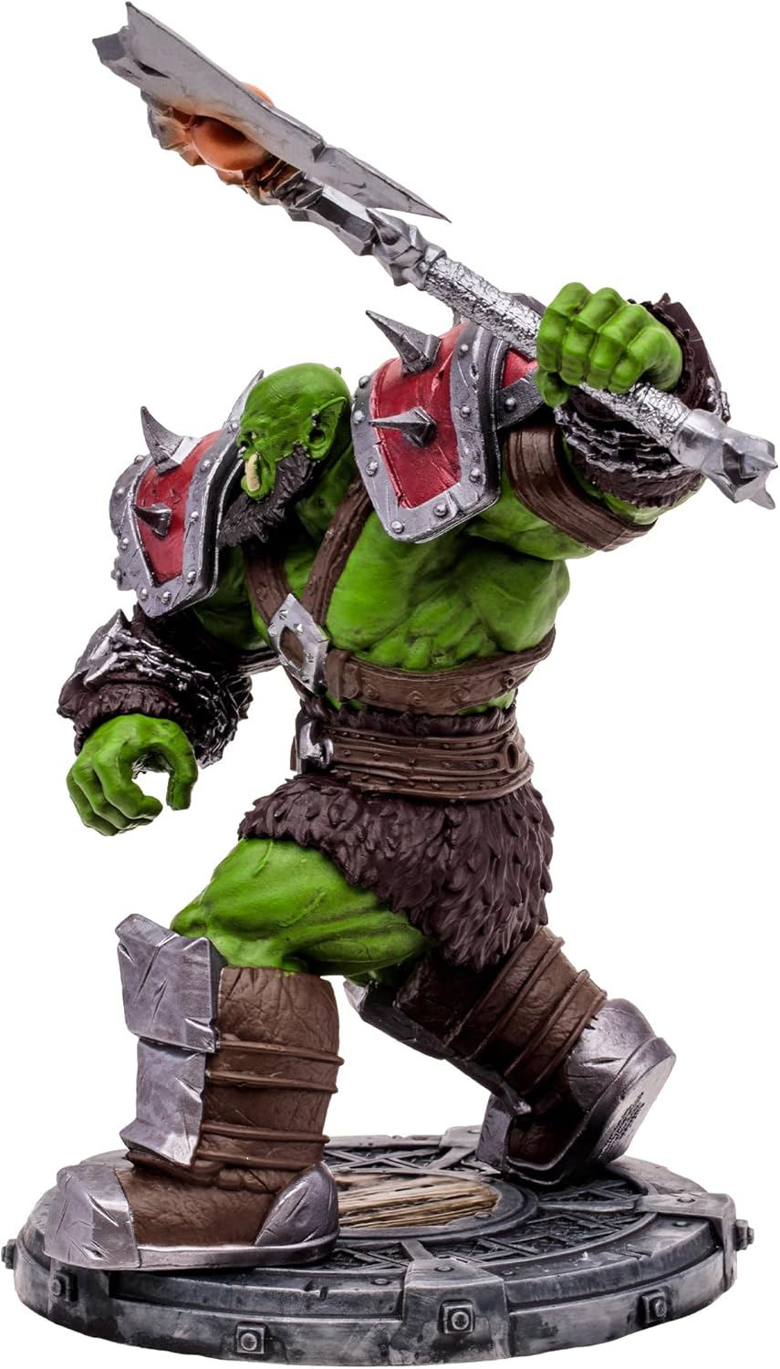 McFarlane Toys - World of Warcraft Orc: Warrior/Shaman (Common) 1:12 Scale Posed Figure