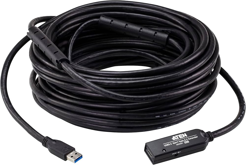 ATEN 20 M USB 3.2 Gen1 Extender Cable, UE332C (Cable) : Amazon.in