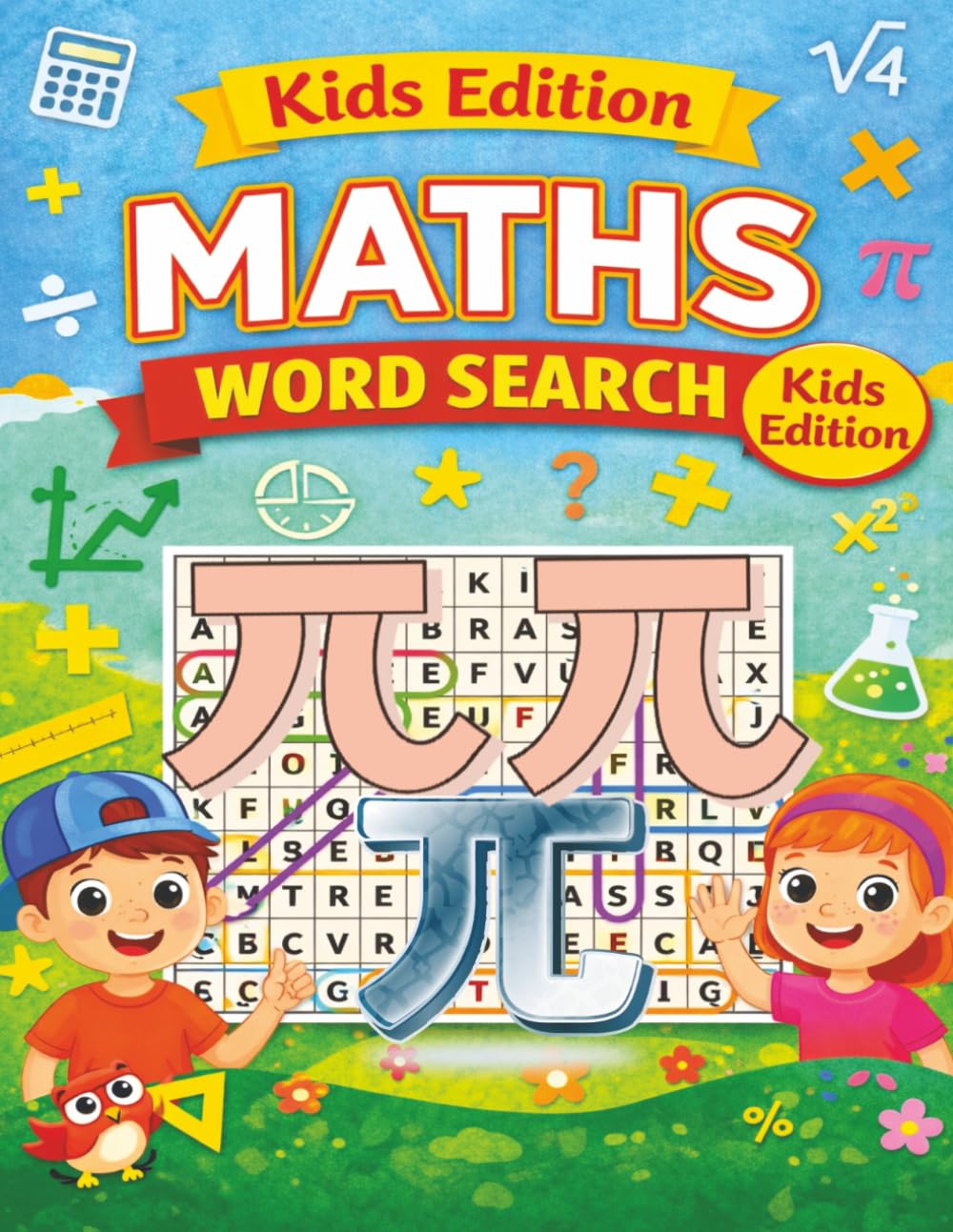 Kids Edition Maths Word Search
