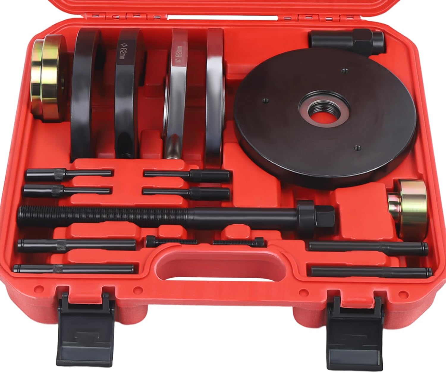 Wheel Hub Bearing Tool Kit, Bearing Puller Bearing Press Wheel Bearing Removal kit Bearing Press kit 82mm, Tooling for Wheel Hub Bearings