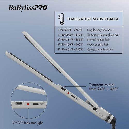 Miniatura 38 de Nano Titanium Ultra-Thin Hair Straightener, Professional Flat Iron for All Hair Types Negro,Azul,Mist,Rosa