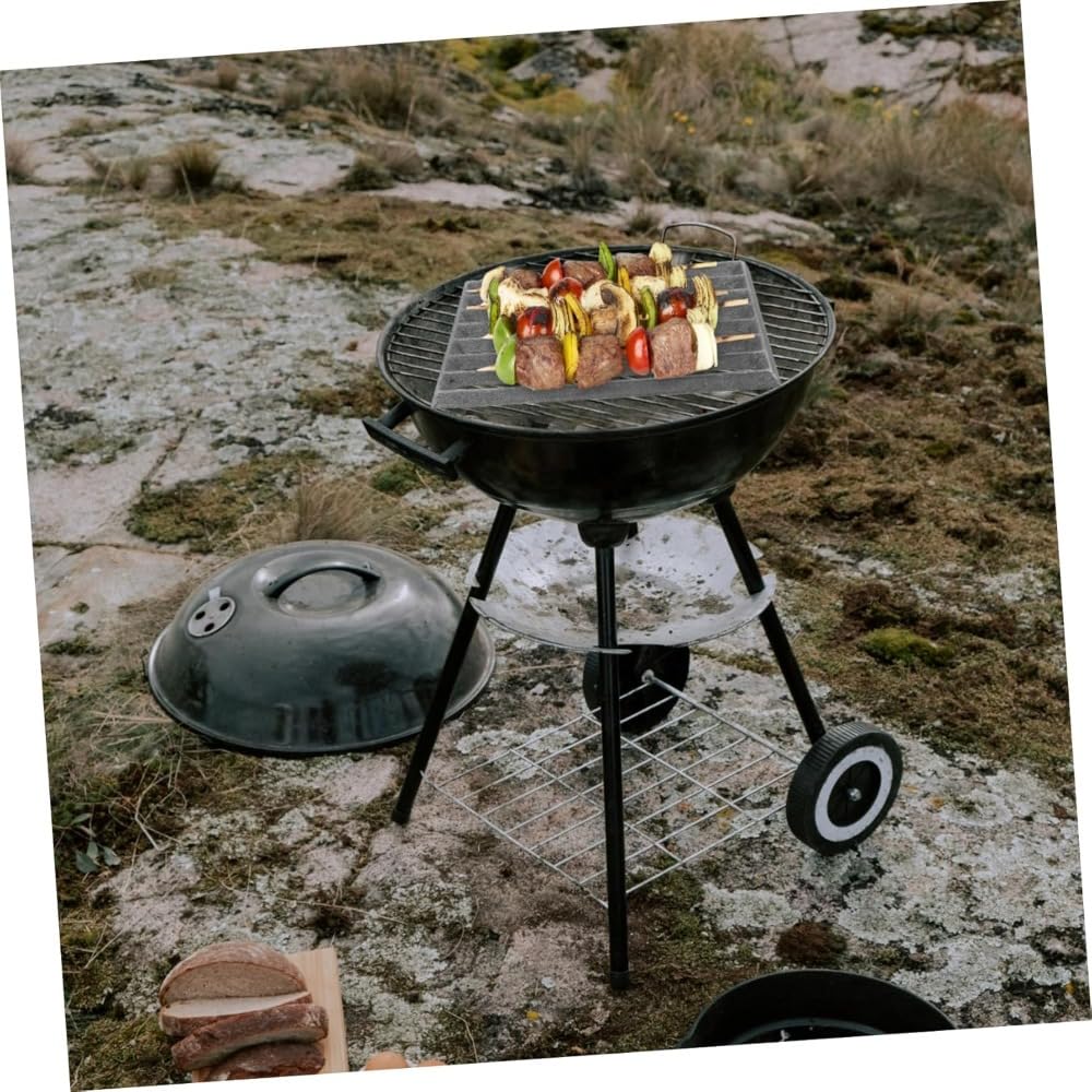 Amazon | Syfunny鋳物 鉄 焼き網 卓上 付属品 炭用 キャンプ