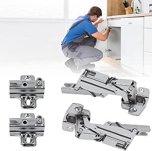 CERNIERE GIREVOLI IN Acciaio Inox Silenziose E Facili Da Girare Per Porte E Librerie EUR 13,62 - Foto 3