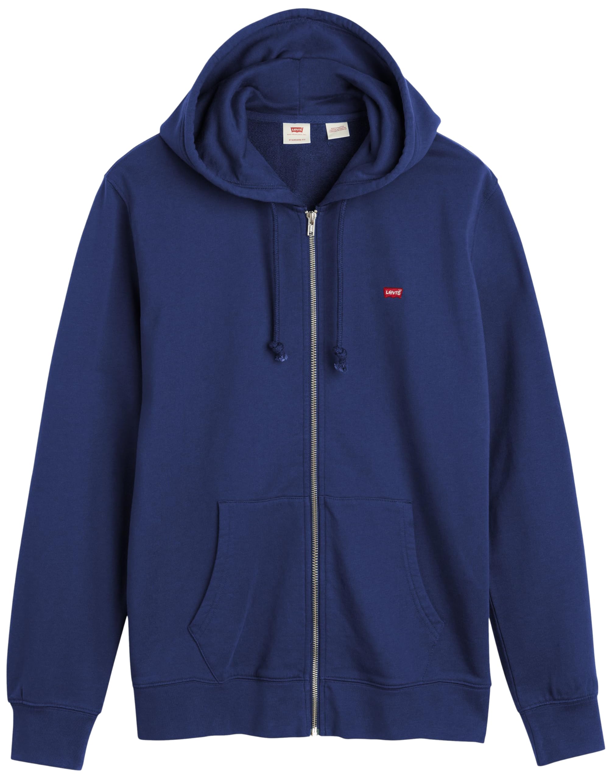 Levi's Big & Tall Original Housemark Zip Up Felpa Originale Uomo (Pacco da 1)