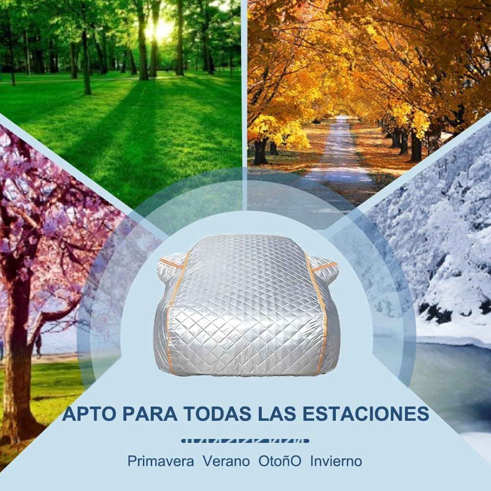 Copriauto Antigrandine per Volkswagen Polo 2011-2025,Telo Macchina Copriauto da Esterni,Impermeabile Resistente Alla Neve e Antigraffio