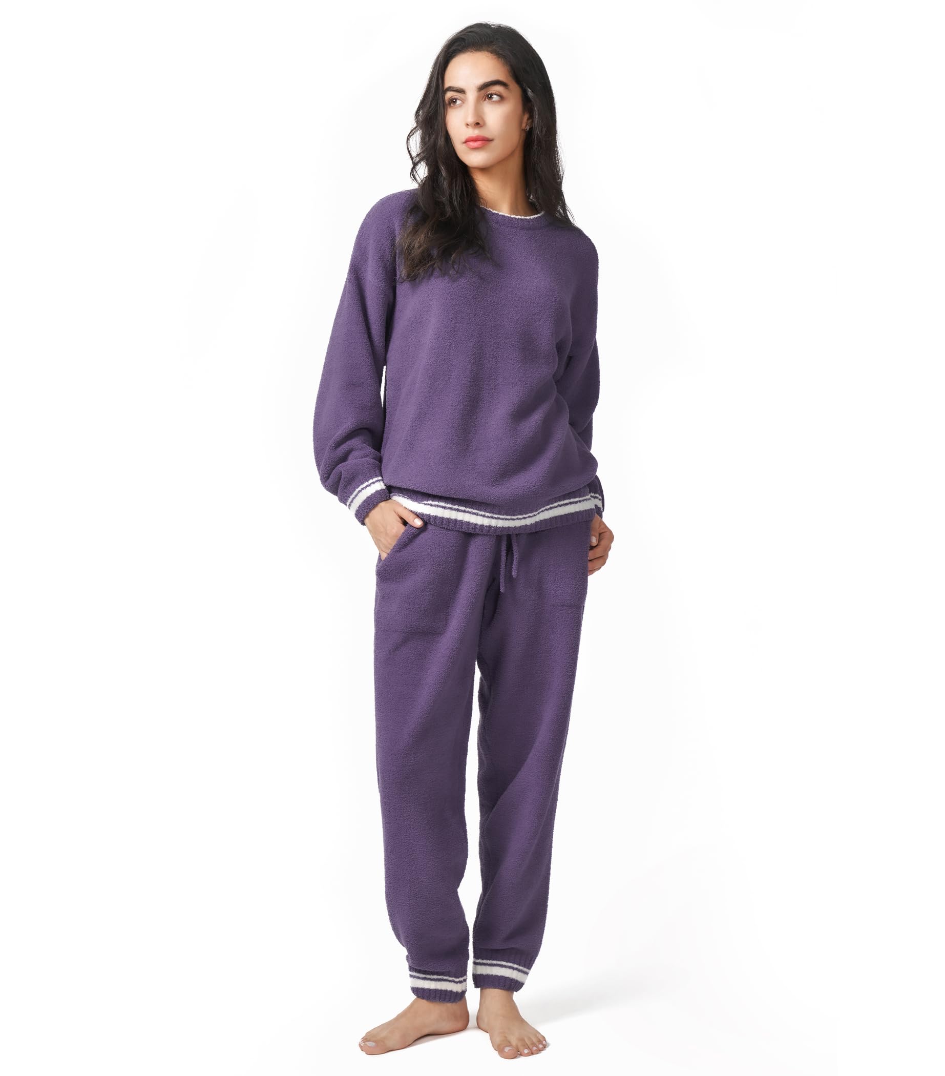 DAVID ARCHY Fleece Pajamas Set