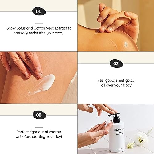 Miniatura 5 de skybottle Loción corporal hidratante diaria perfumada con aroma cítrico de pomelo, absorción rápida, ligera y extra hidratante para piel seca, para