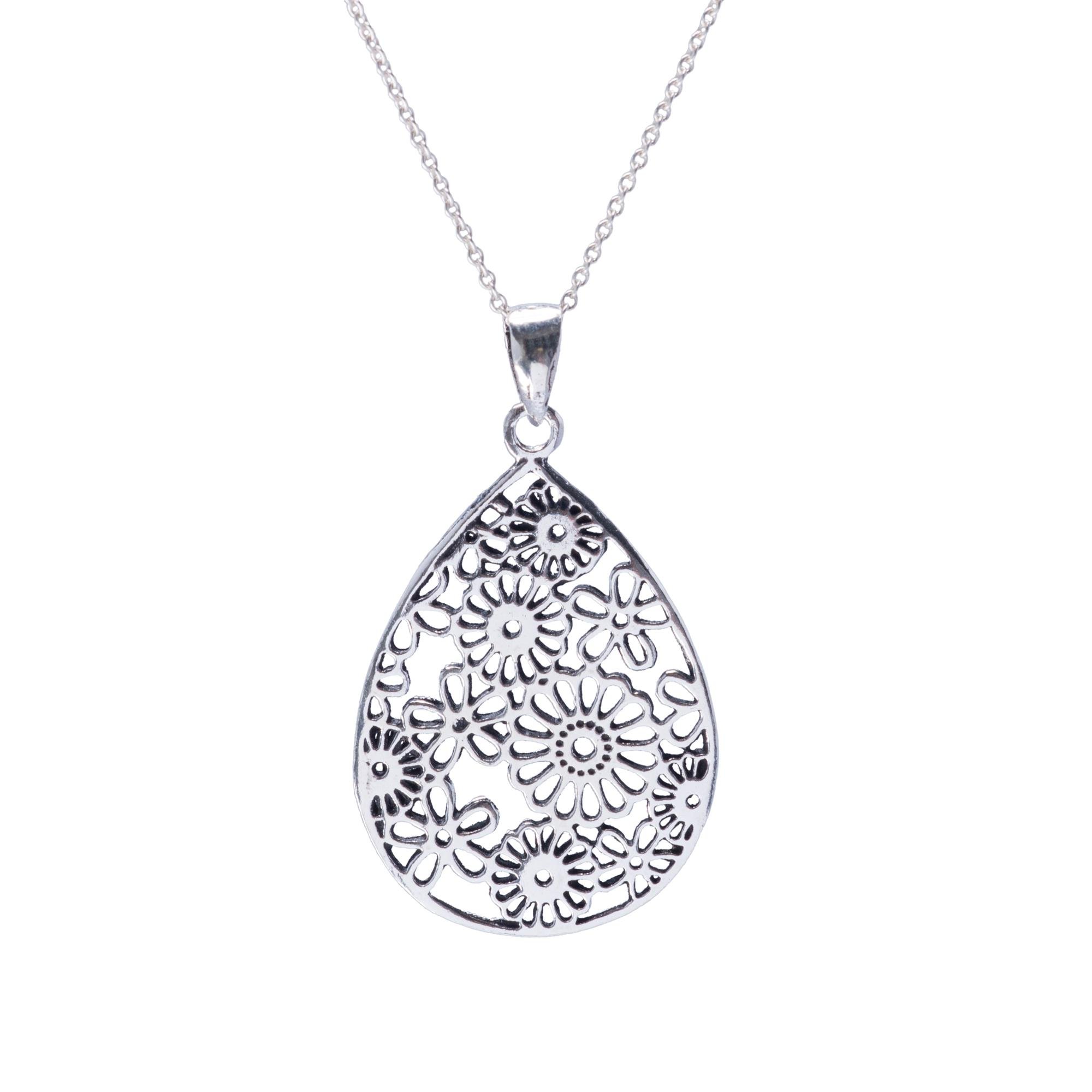 Collier en forme de goutte d'eau rétro chic pour illuminer vos tenues