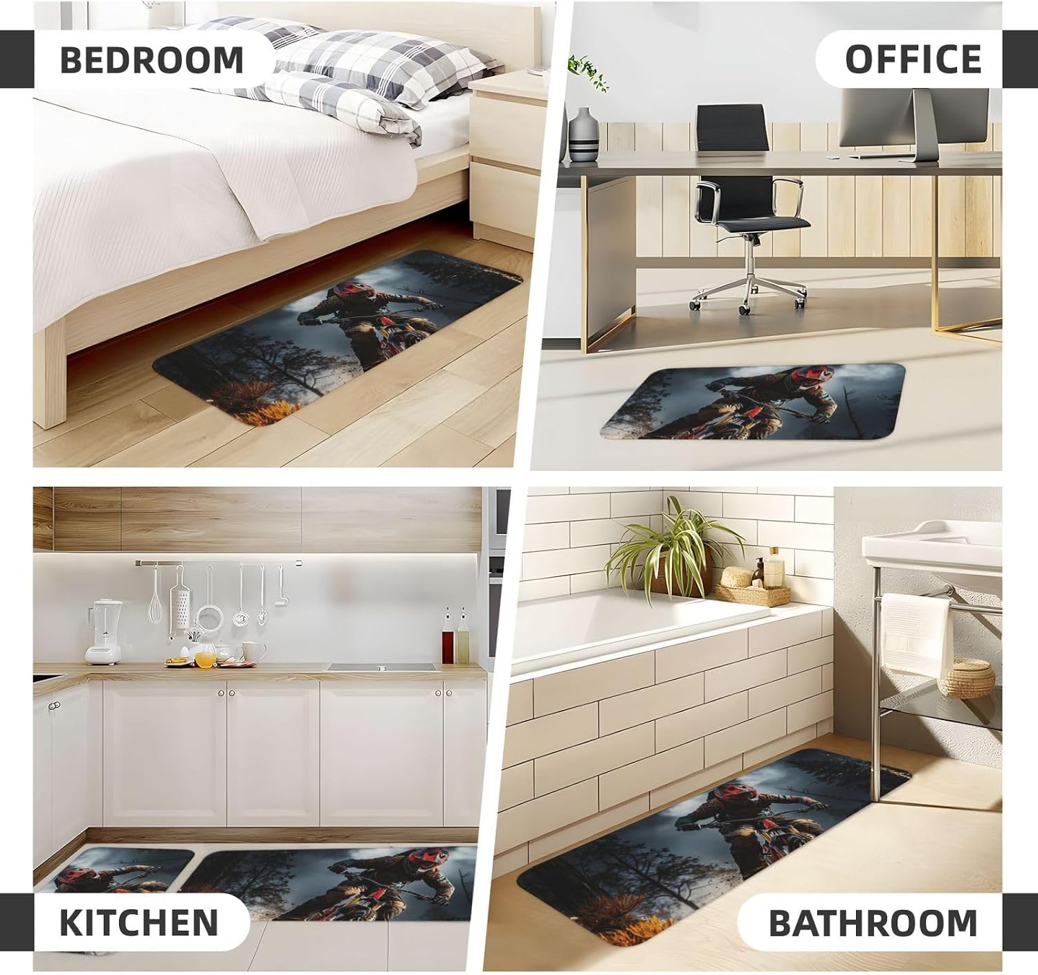 Kitchen Rugs Home Decor Kitchen Mats for Floor Anti Fatigue Kitchen Mats