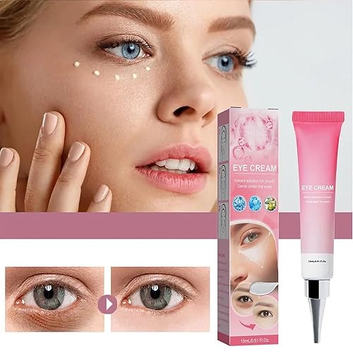 Miniatura 3 de OLIKED Crema instantánea para debajo de los ojos, resma para bolsas de ojos, quita las bolsas debajo de los ojos al instante, crema para ojos