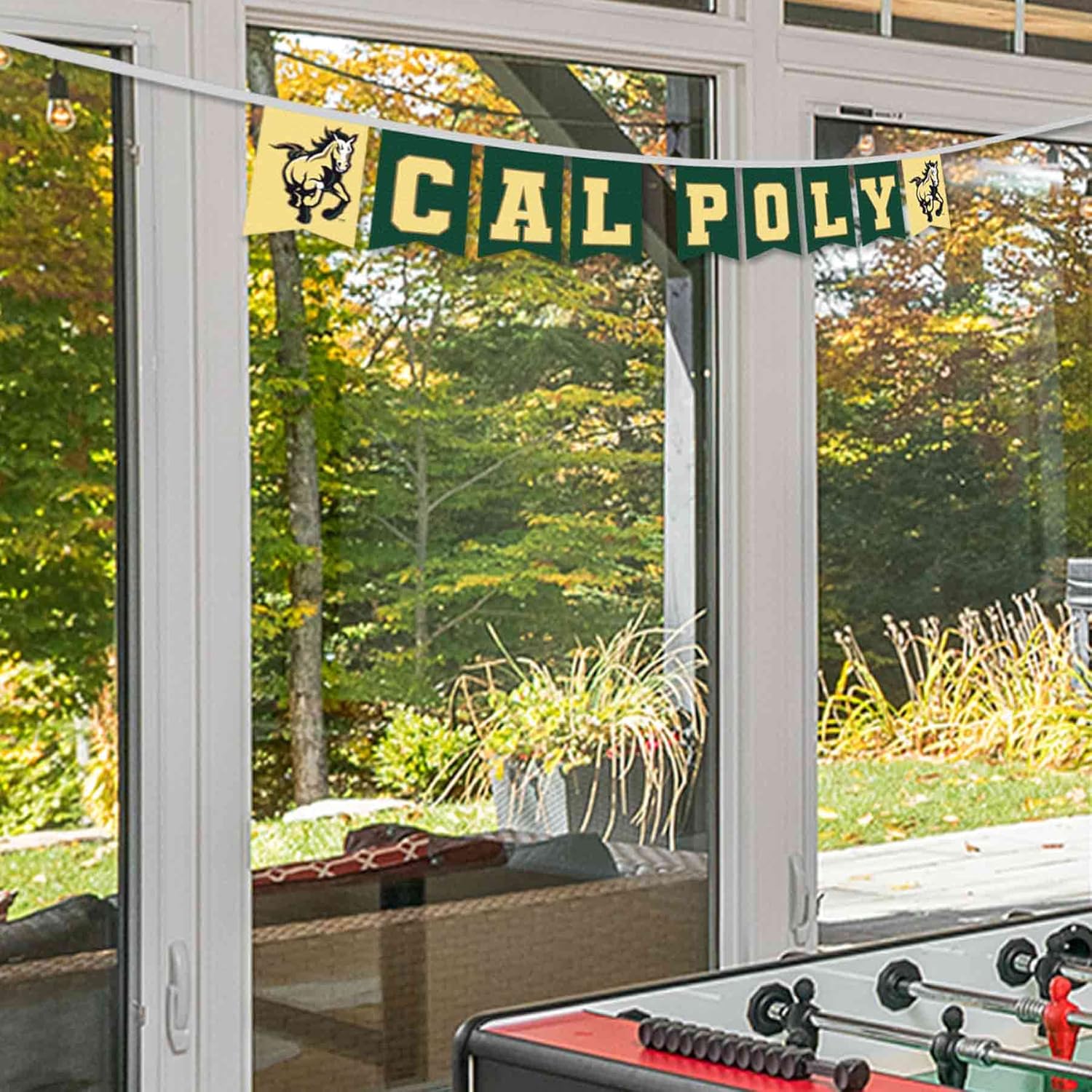Cal Poly Mustangs Banner String Pennant Flags - Image 3