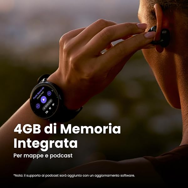 Amazfit Active Max Smart Watch 48mm, 1.5" AMOLED Display, 25-Day Battery, Offline Map, NFC, GPS, 4GB Storage, 170+ Sport, 5 ATM Water Resistant, Heart Rate & Sleep Fitness Tracker for Android & iPhone - 4