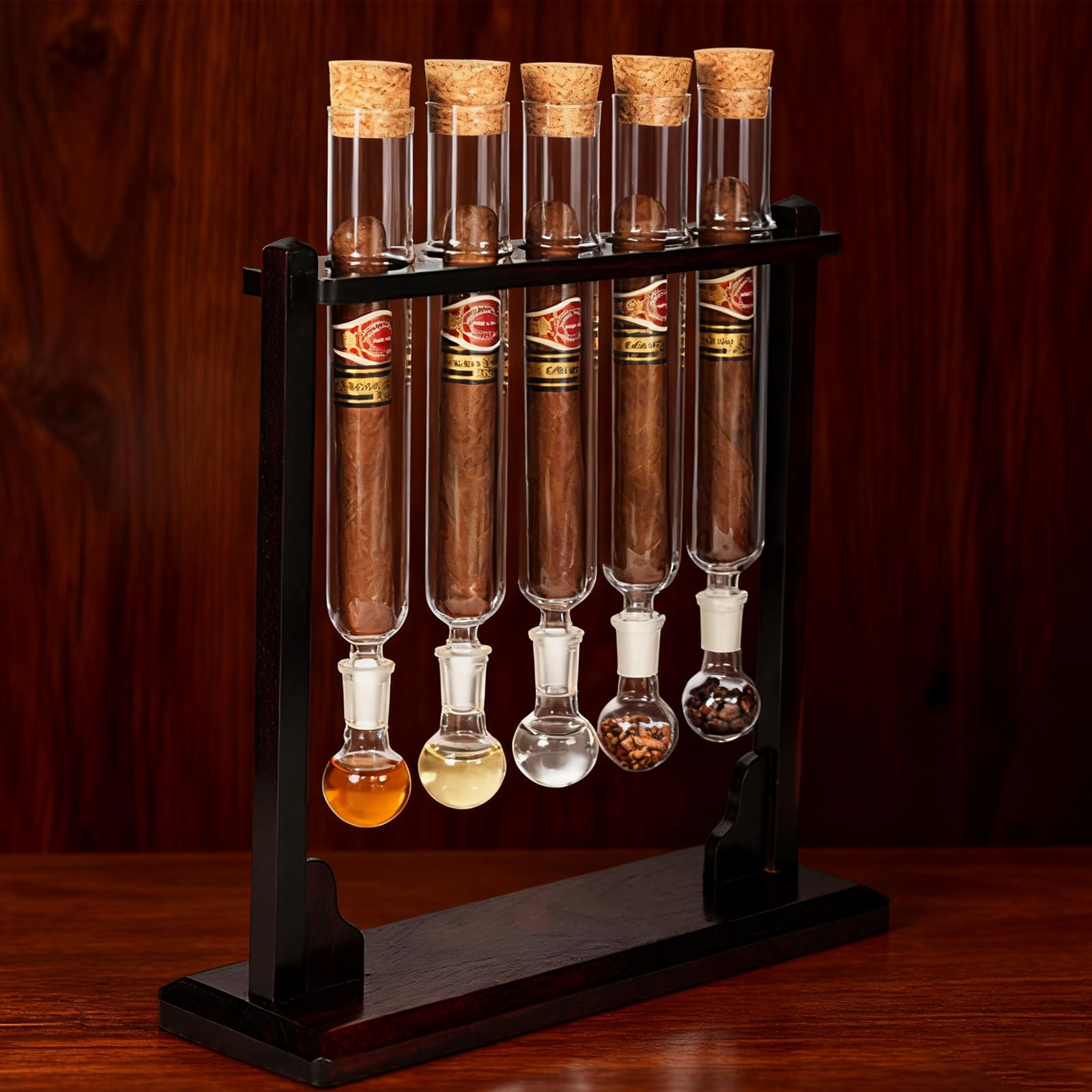 Humidor d'infusion de saveur de cigare en bois de cèdre naturel le cadeau idéal