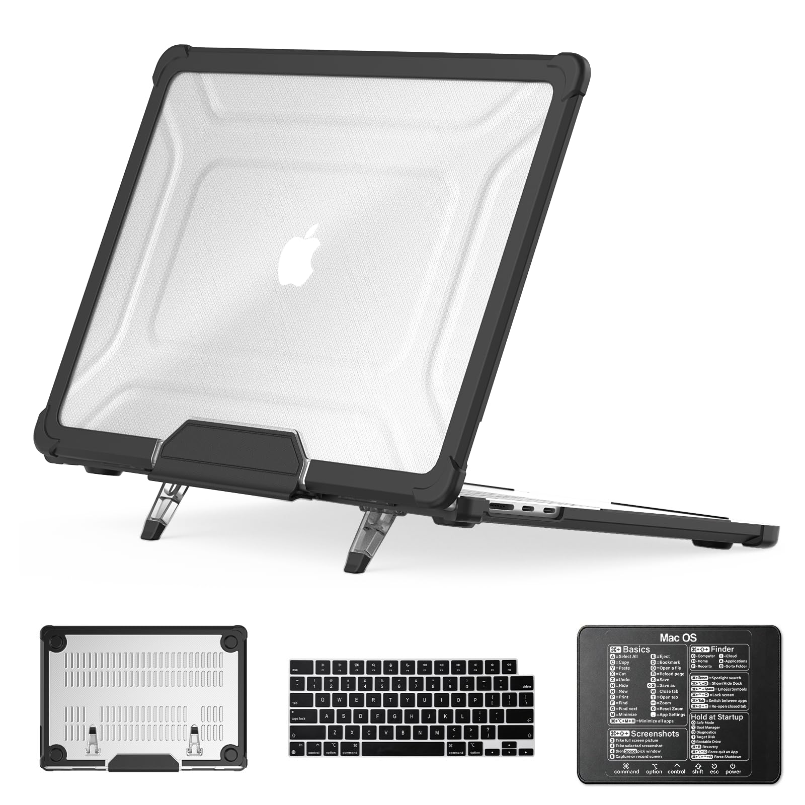 Funda MacBook Air 15 para evitar arañazos con protector de teclado contra líquidos 8