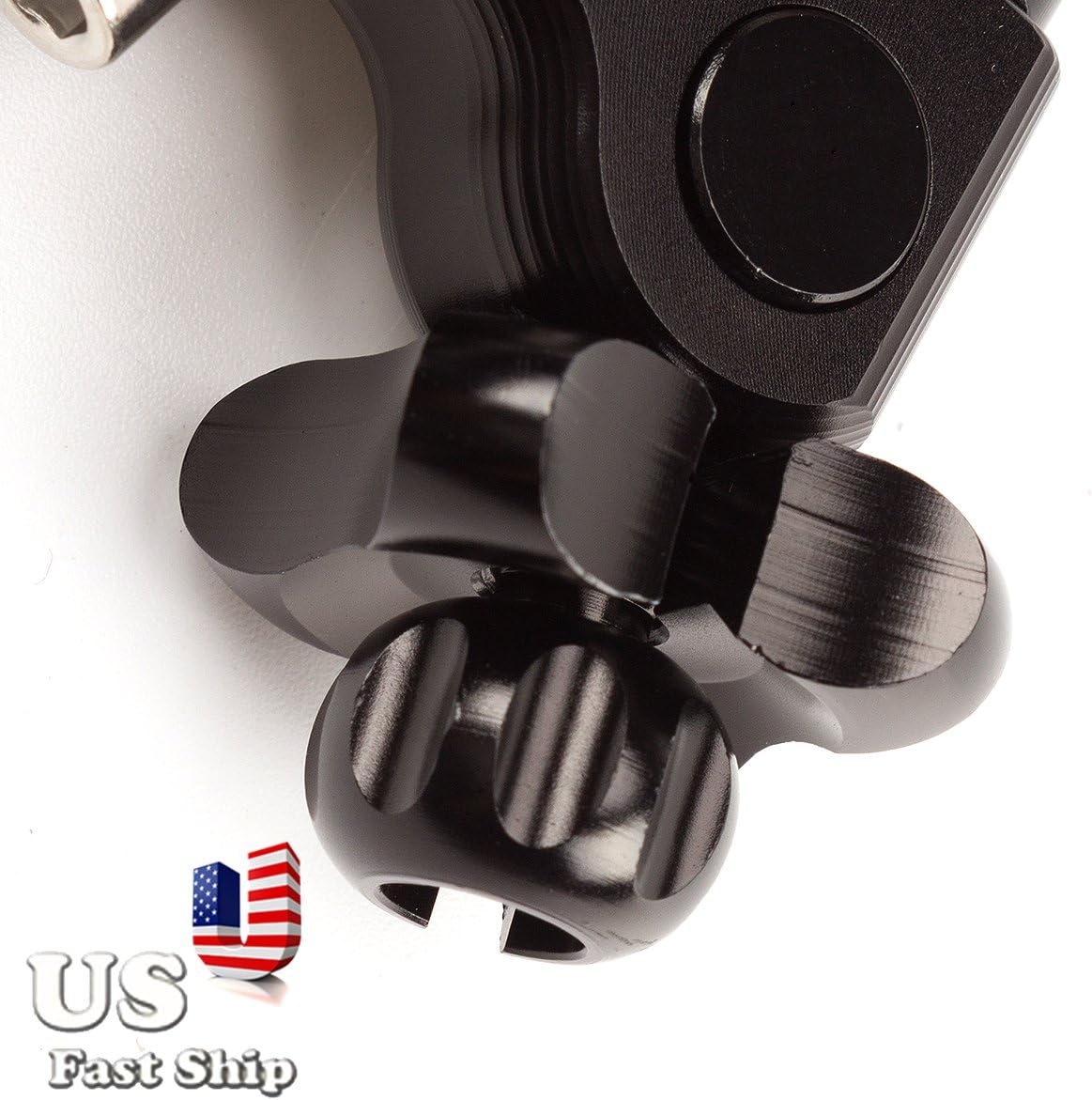 FXCNC Racing Texture Surface Performance Stunt Clutch Lever Mount Bracket Anodized Universal Fit for Suzuki RM 65/85/100/125/250 96-16,RMZ250/RMZ450 04-16 US Ship