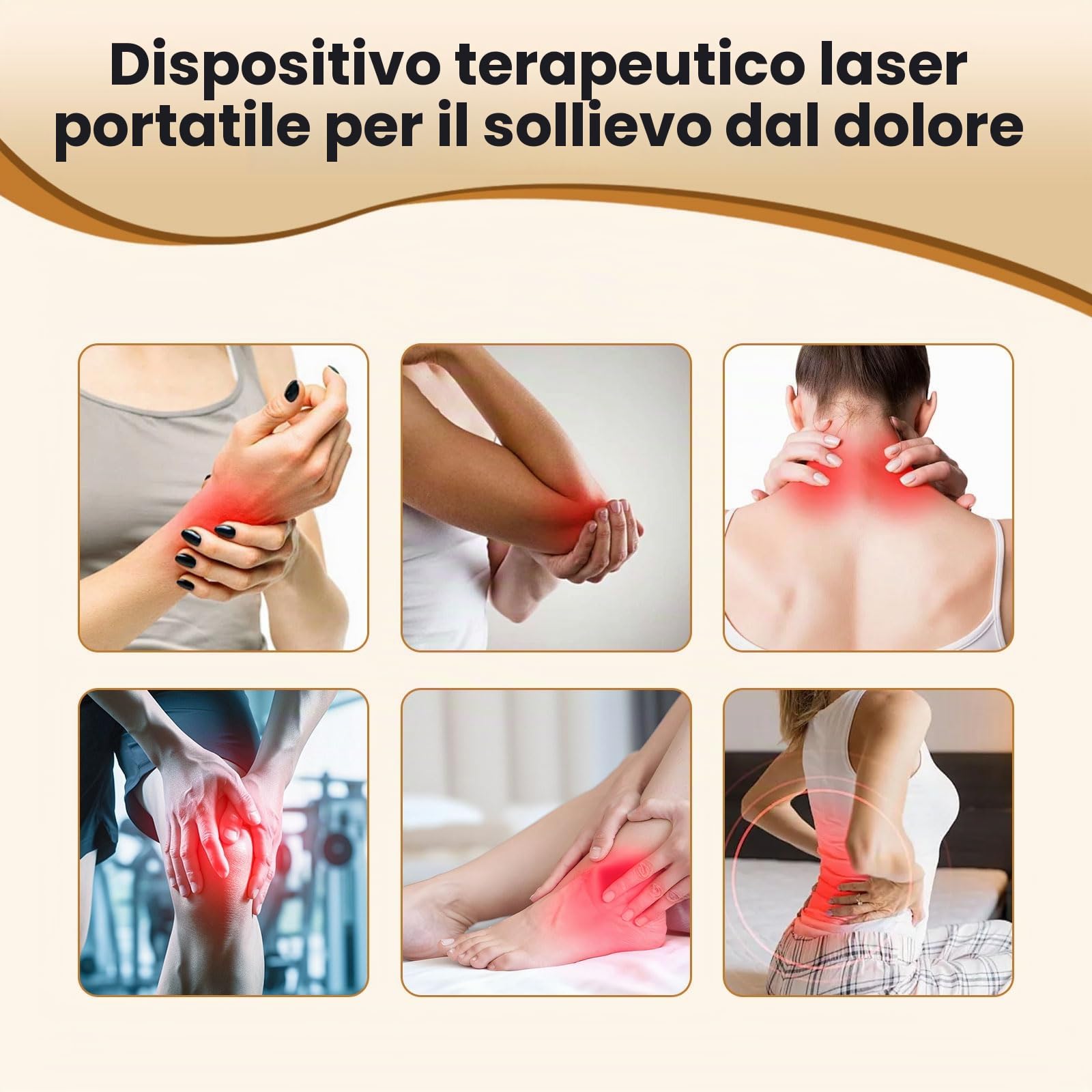 Terapia laser a freddo, per persone e animali domestici, per alleviare il dolore e migliorare la guarigione naturale, luce a infrarossi con valigetta portatile, 12 pezzi da 650 nm e 4 pezzi da 808 nm