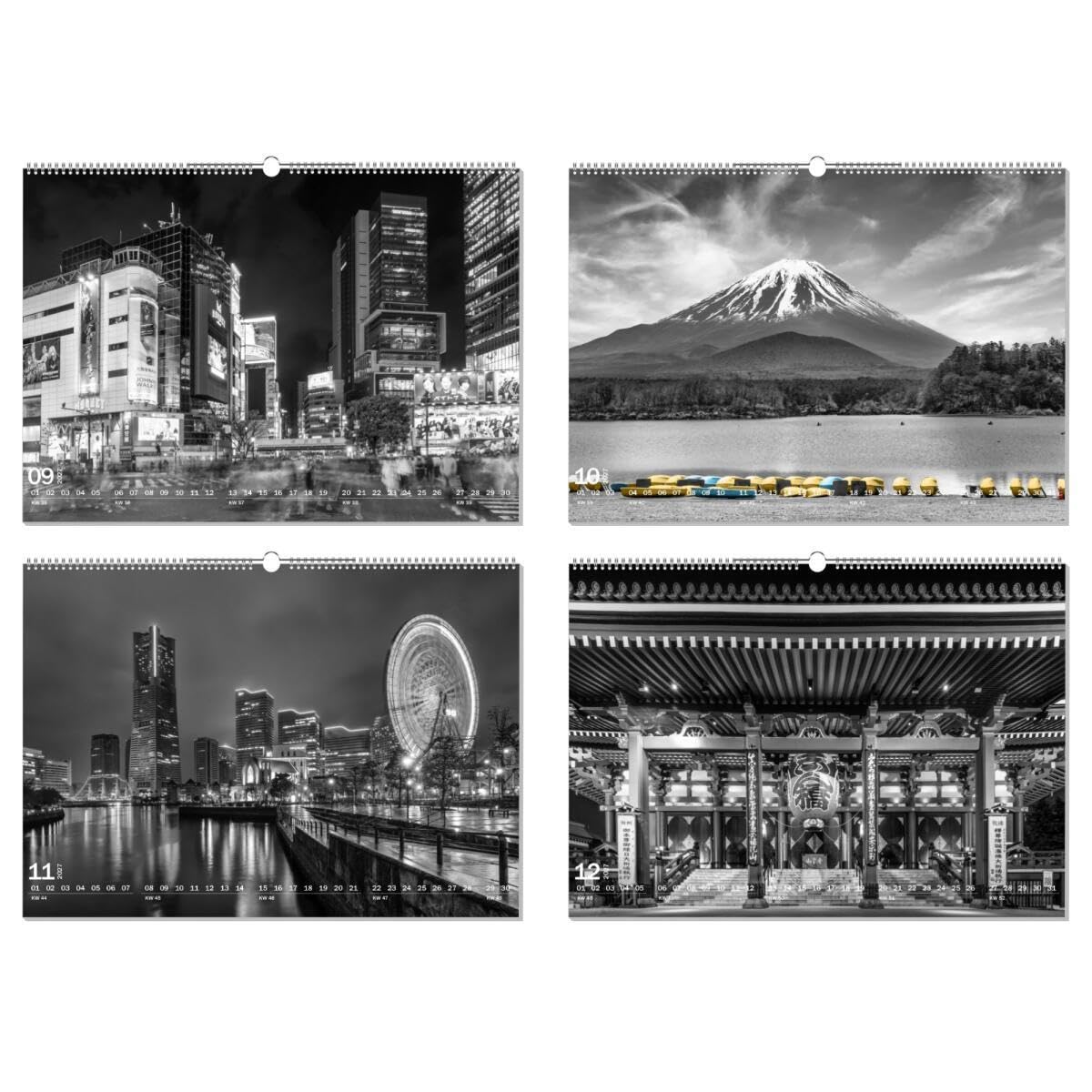 artboxONE Kalender 2027 Faszination Japan Wandkalender A2 2027 Reise/Asien