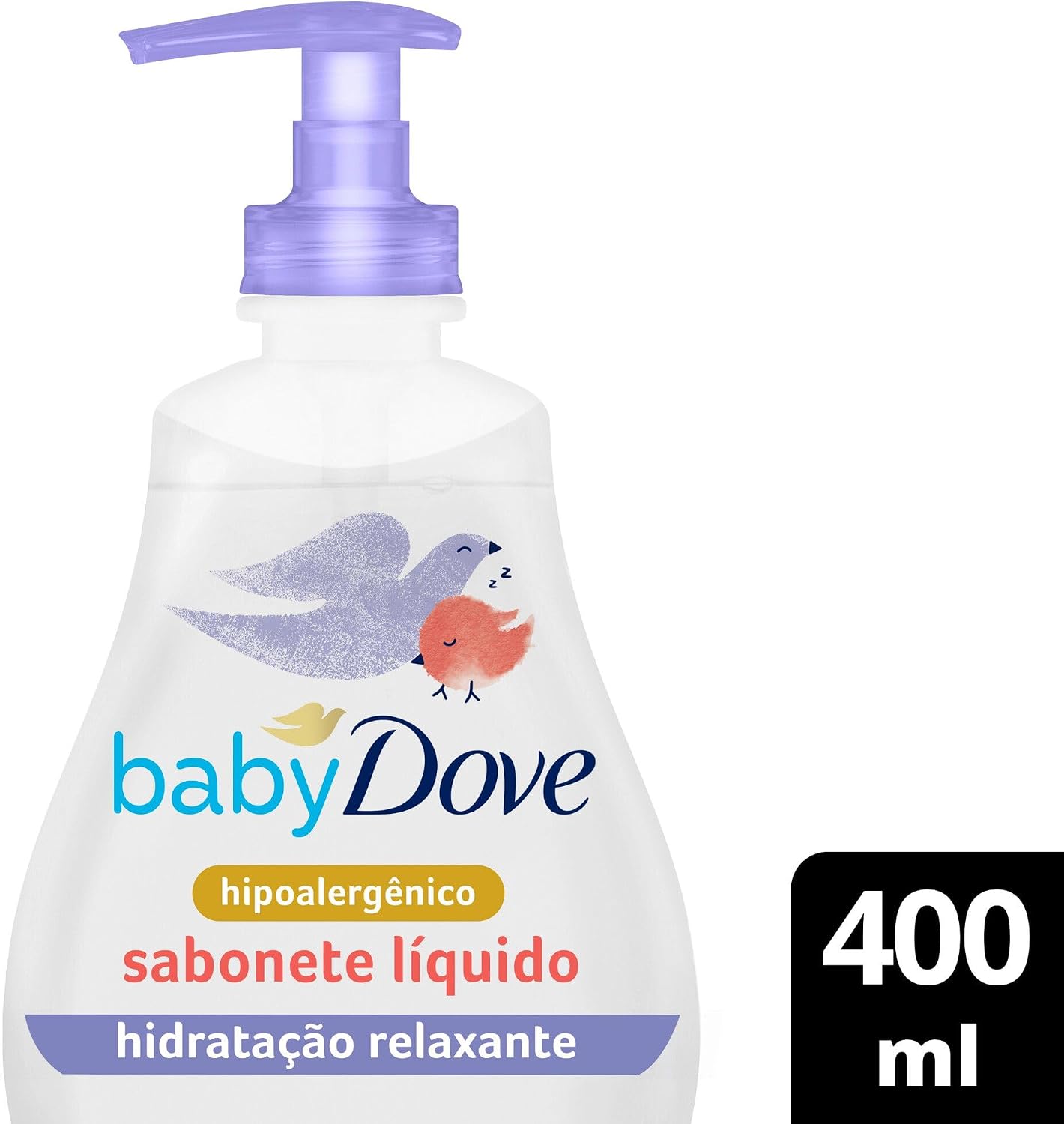 Baby Dove Sabonete Líquido De Glicerina Hidratação Relaxante Hora De Dormir Frasco 400 Ml Baby Dove Sabonete Líquido De Glicerina Hidratação Relaxante Hora De Dormir Frasco 400 Ml