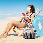 Lifewit Douche Mesh Caddy Freestanding sac de douche portable pour dortoir, salle de bain, salle d'entraînement, Voyage, rapide à sec douche organisateur avec 7 Pochettes de rangement pour produits de toilette essentiels, Gris