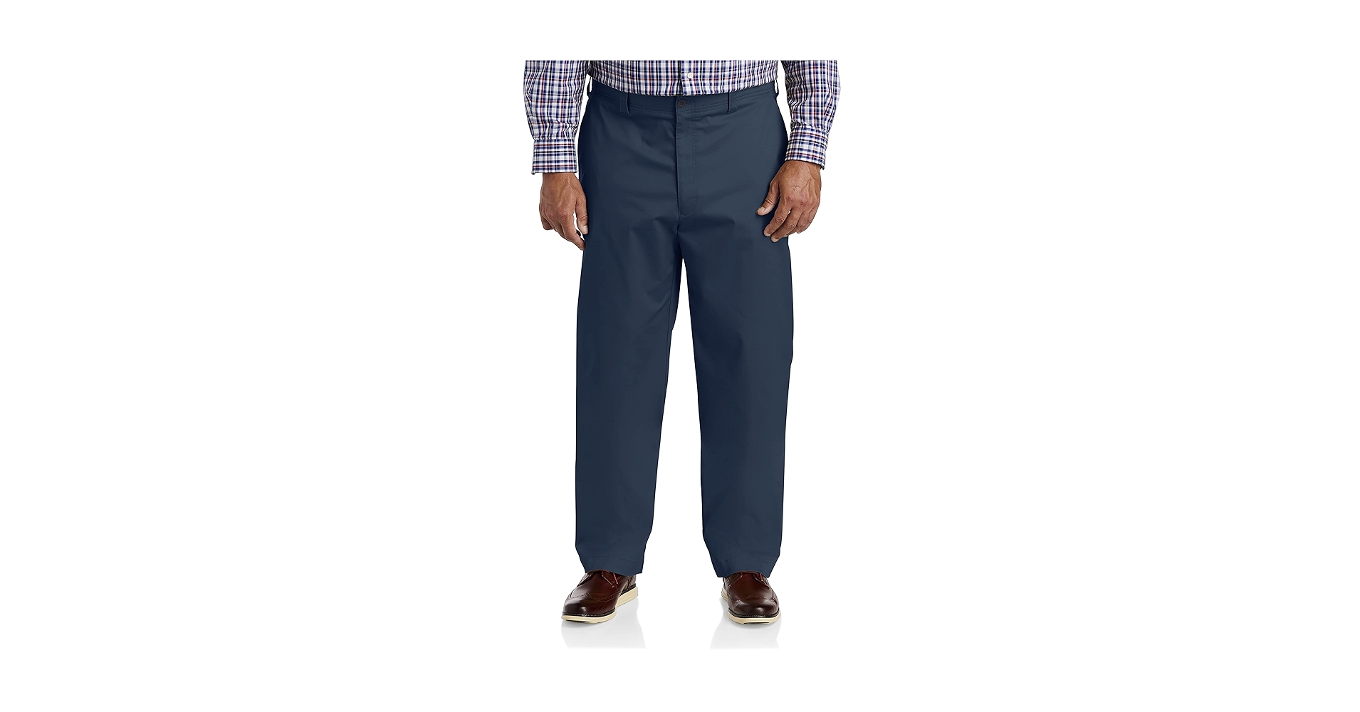 Oak Hill by DXL Men's Big and Tall Straight-Fit Tech Pants