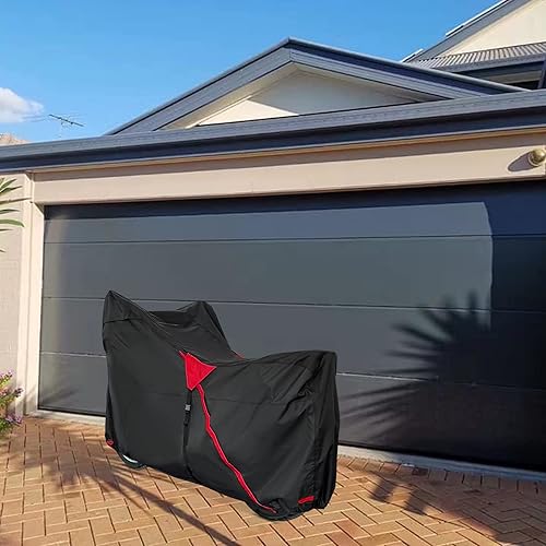 Miniatura 7 de XYZCTEM Funda de motocicleta de alta calidad de 18 capas impermeable para todo clima, resistente a la intemperie, protección solar UV, polvo,