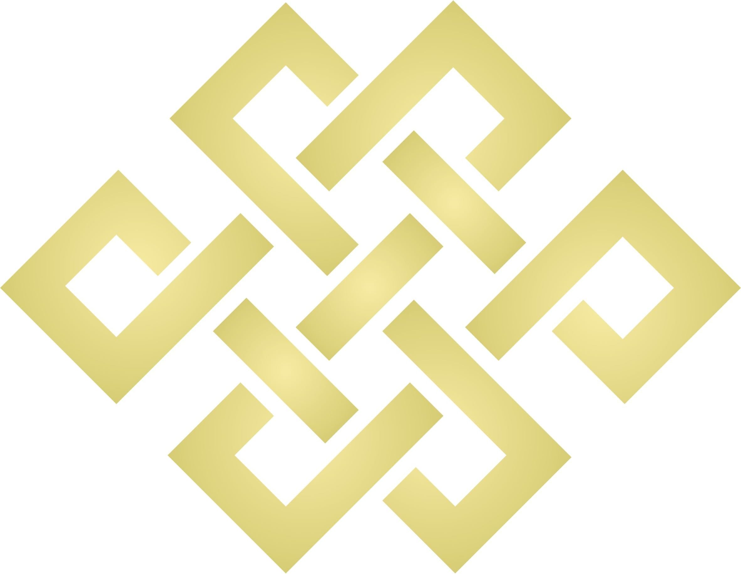 CLODEGS Endless Knot Stencil - Celtic Knotwork Symbols Stencils for Painting Cards (Small)