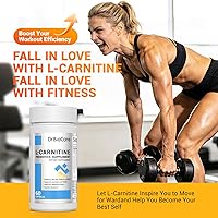 Vista 4 de DrBioCare Suplemento de probióticos de L-carnitina, contiene L-carnitina, probióticos, café verde en polvo, extracto de yerha mate, extracto