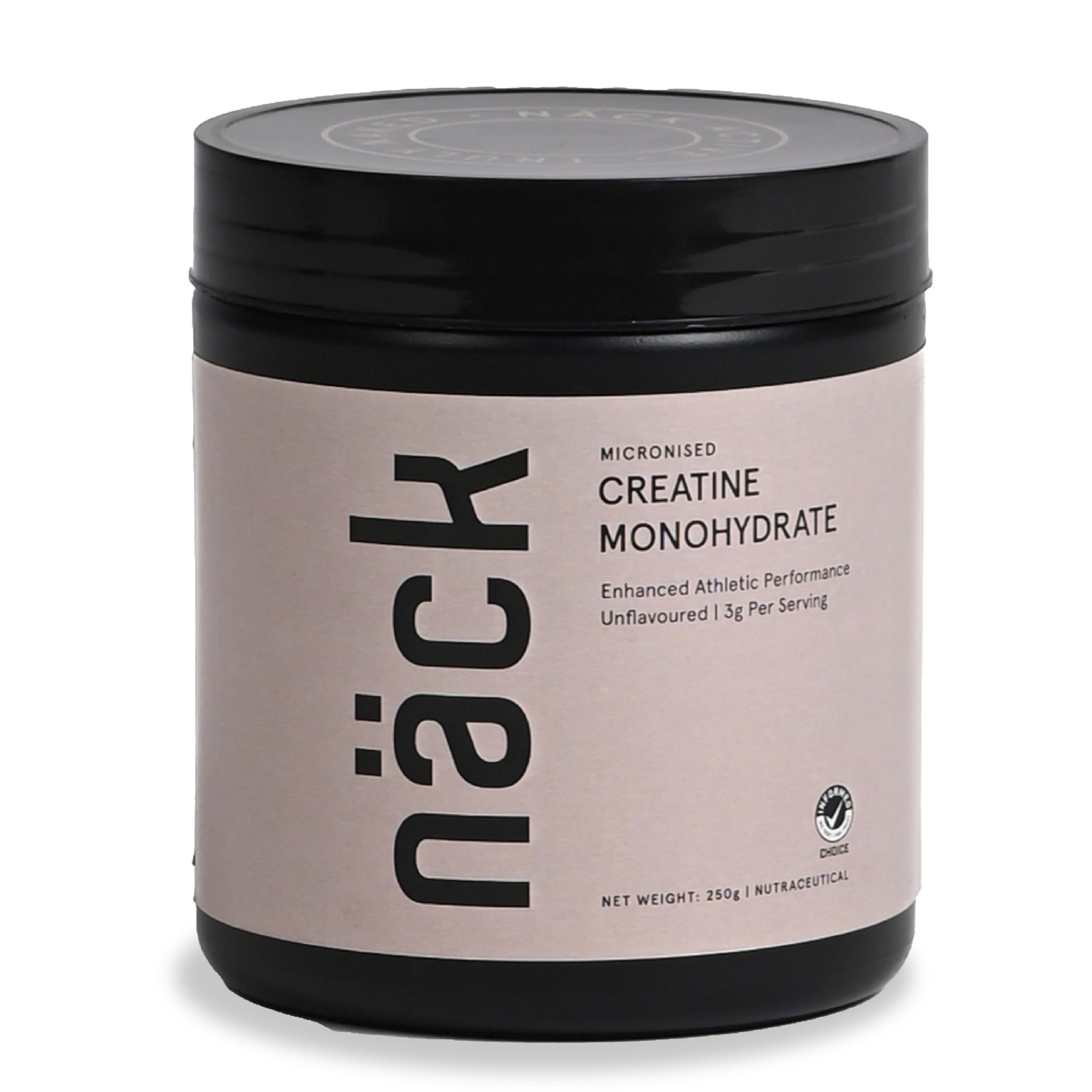 Näck Micronised Creatine Monohydrate | 100% Pure Creatine Monohydrate| Informed Choice Certified | Vegan | Zero Sugar | Zero Calories | Enhance Muscle Strength, Lean Muscle Mass, Athletic Performance & Cognitive Function | 250g (B0DCZS5ZW9) Amazon Price History, Amazon Price Tracker
