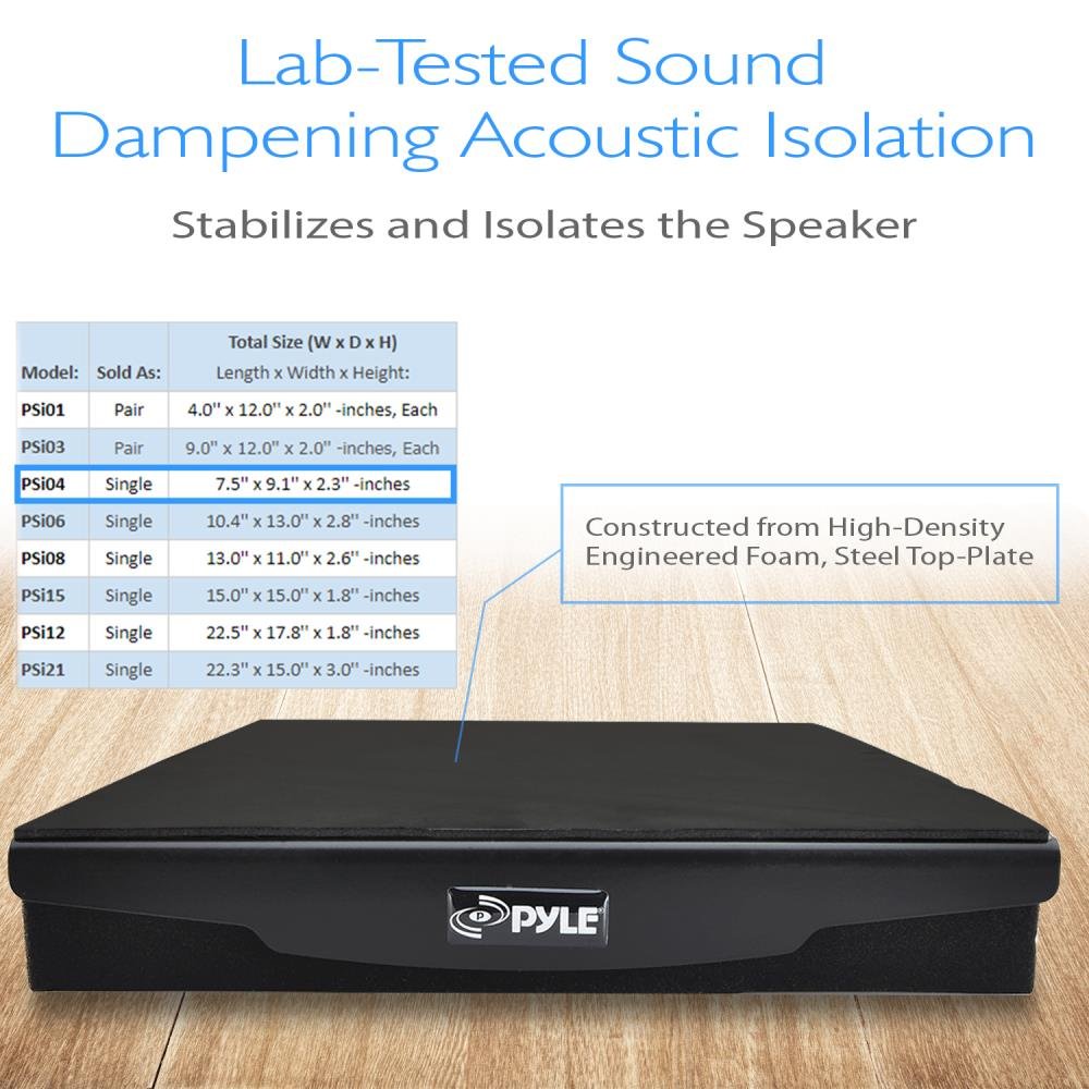 Pyle Speaker Isolation Pad - Thumbnail 5