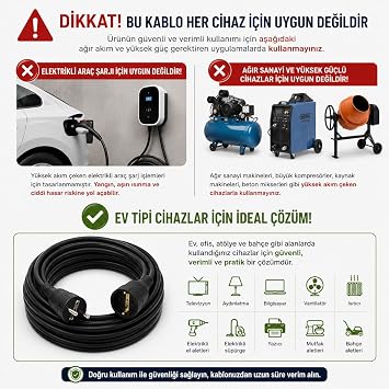 3x2.5mm TTR Grounded Black Rubber Mobile Extension Cable (20 METERS)