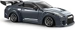 ACAMMZAR Mini RC Voiture drift avec Gyro, 1:43 4WD Proportionnalité complète RC Voitures, 18KM/H Voiture à distance haute vitesse avec lumières, pneus de course supplémentaires, Véhicule pour adultes Enfants Garçons, Gris