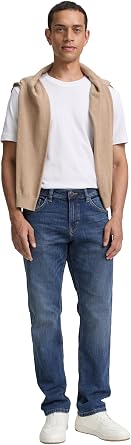 Tom Tailor Herren Marvin Straight Jeans