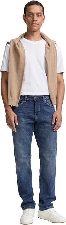 Tom Tailor Herren Marvin Straight Jeans