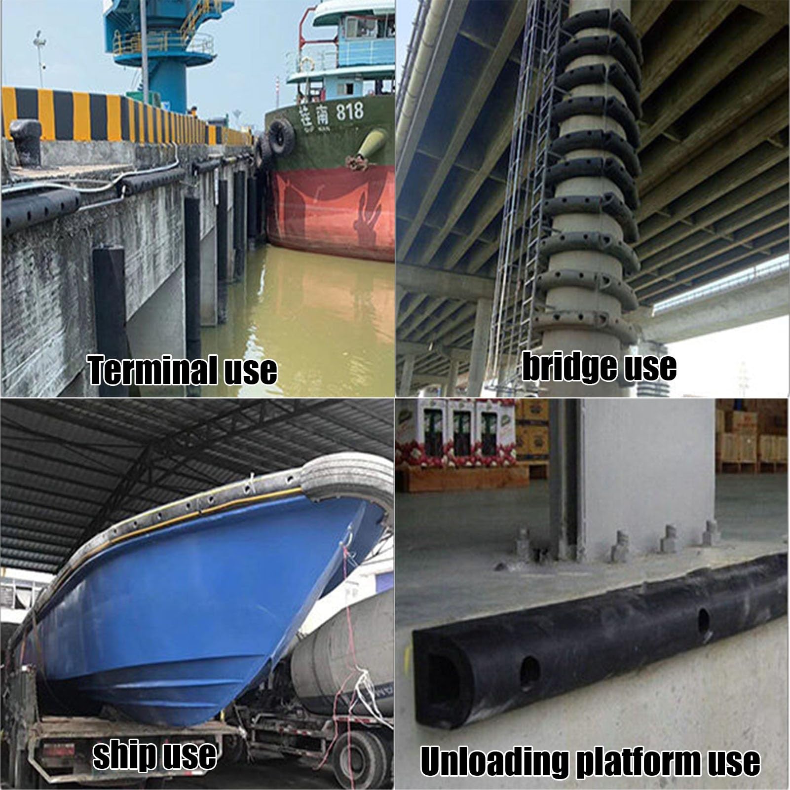 Rubber Wall Guard, Dock Bumper