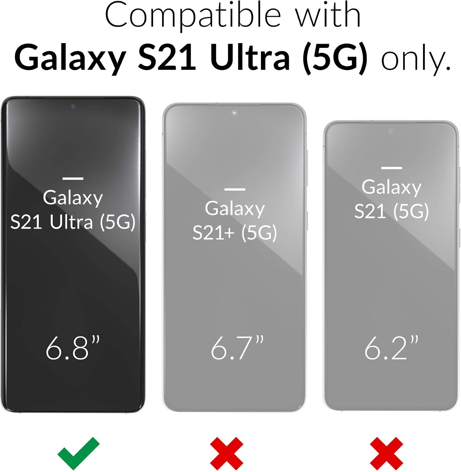 Crave Slim Guard for Galaxy S21 Ultra Case, Shockproof Case for Samsung Galaxy S21 Ultra, S21 Ultra 5G (6.8 inch) - Aqua