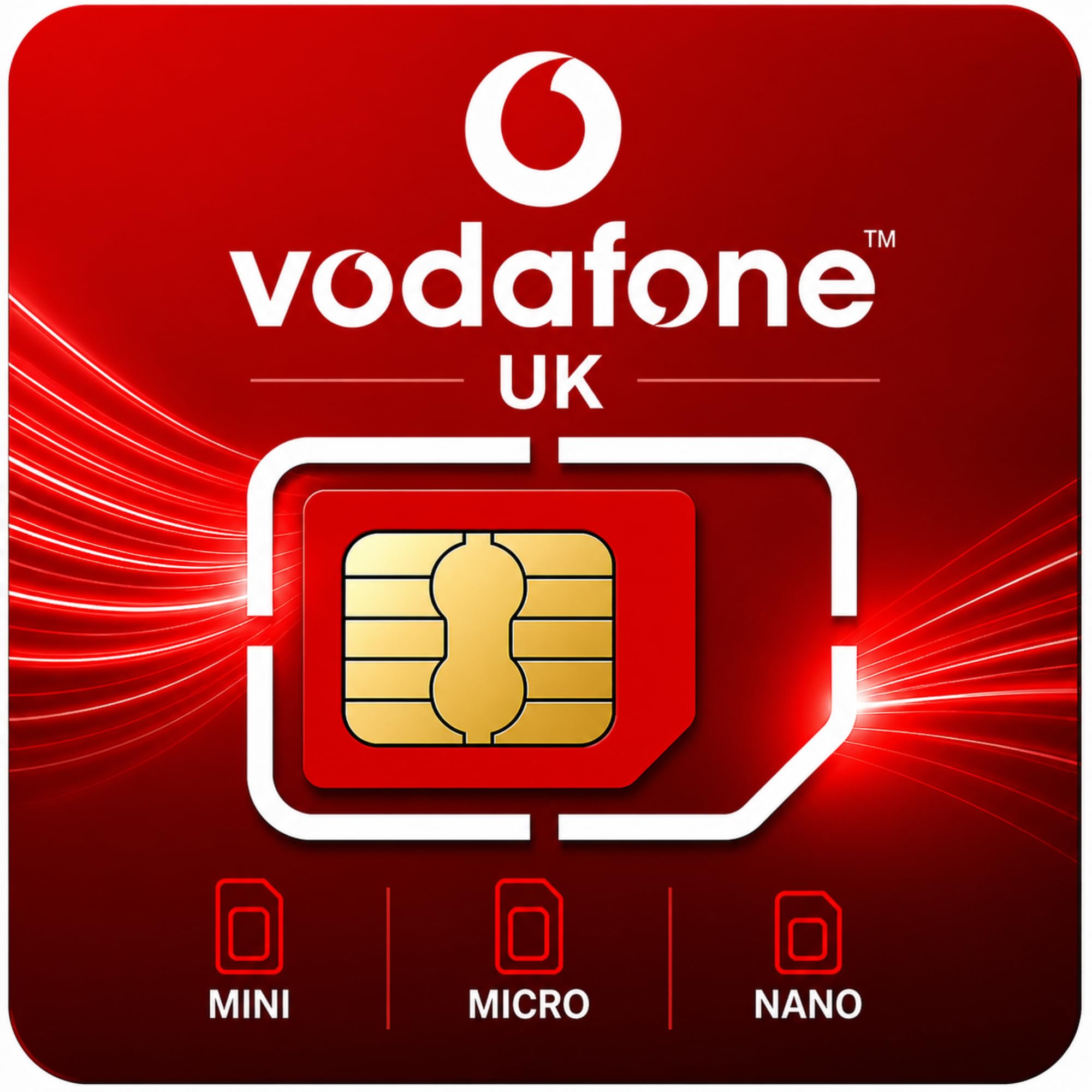 100% anonimowy Sim Vodafone UK +44, aktywuj w 10 minut bez adnych  dokumentw, prywatno karty SIM do uytku we Woszech, umowa konsumencka.  Postpuj ...