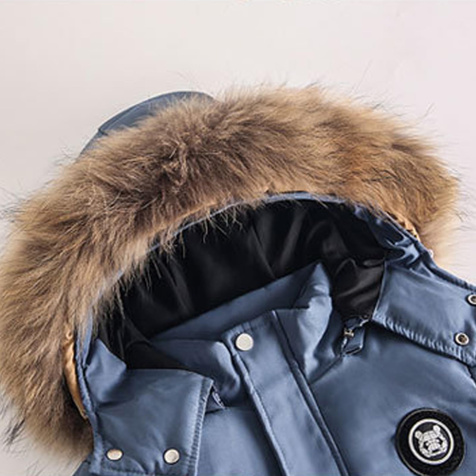 Traje de nieve para niños niños y niñas puffer chaqueta de nieve pantalones de esquí trajes de abajo abrigo pantalones peto caliente traje de invierno para niños pequeños 2 piezas de ropa conjunto