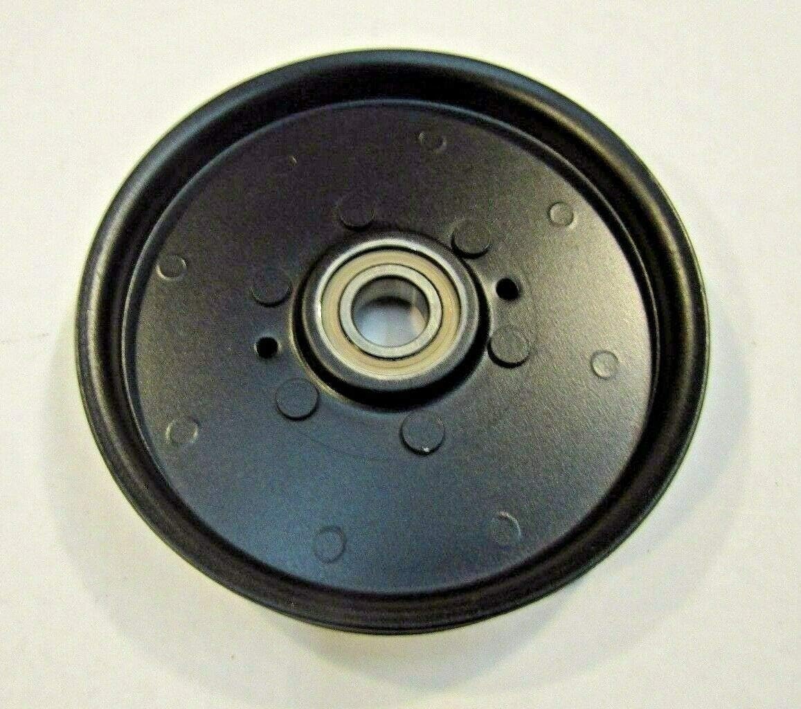Flat Idler Pulley Compatible with John Deere F510 F525 F710 F735 F725 GT225 GT235 GT235E