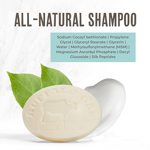 Miniatura 3 de MSM + Tallow - Champú sólido para el crecimiento del cabello para un cabello suave y saludable, pH equilibrado, sin sulfatos, sin silicona, sin