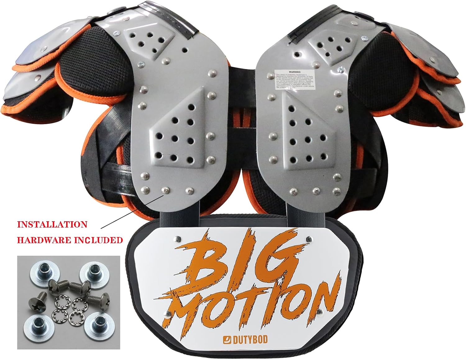 Football Back Plate- Lower Backplate Rear Lower Back