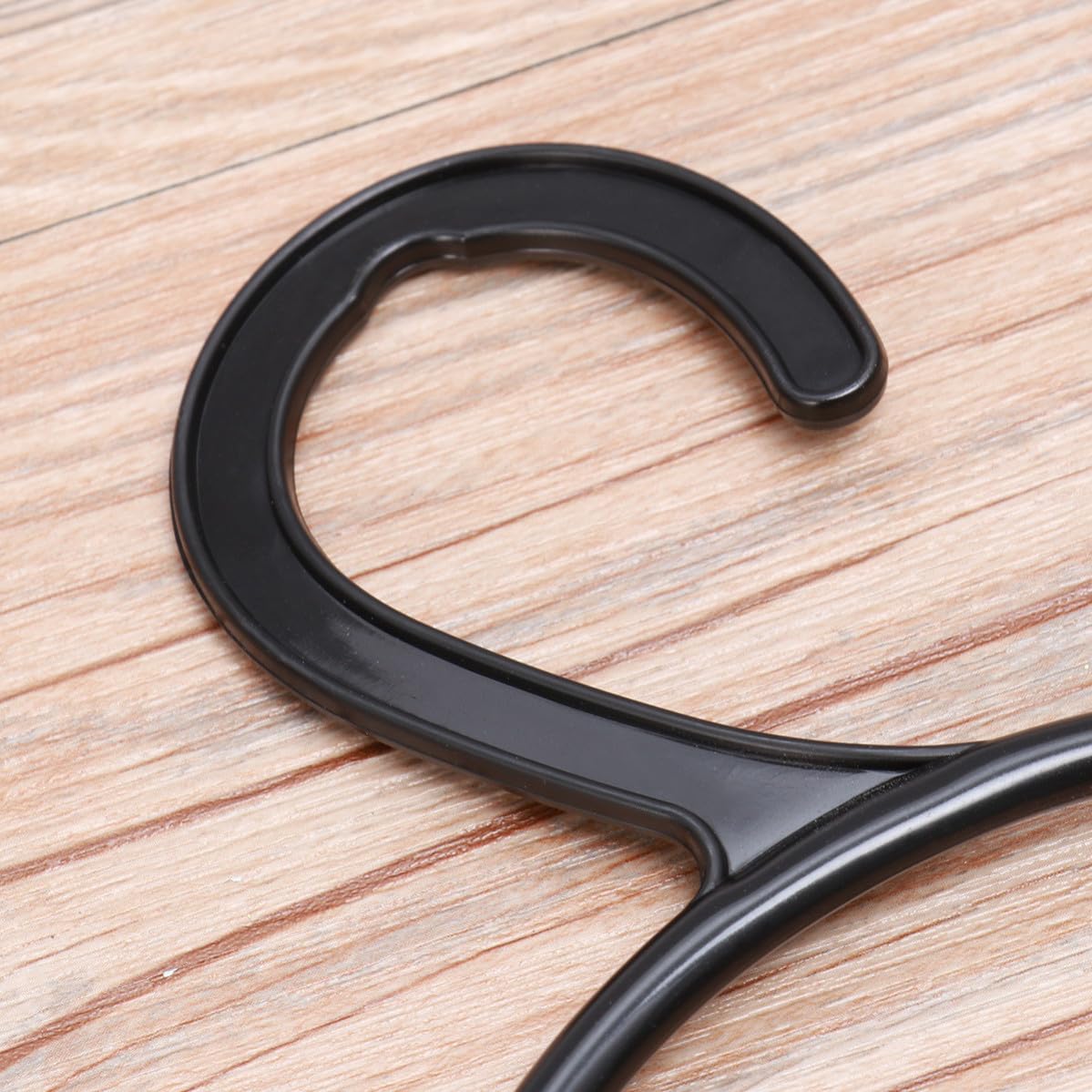 10pcs Circle Shape Plastic Scarf Organizer Holder