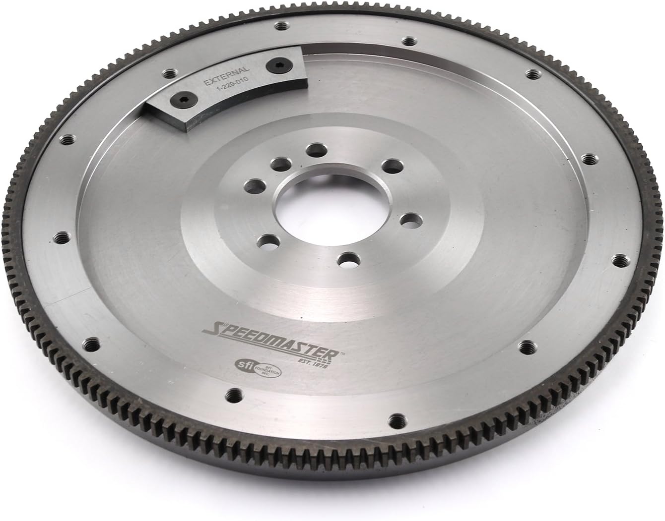 Speedmaster 1-229-010 Compatible with Chevy SBC 350 400 BBC 454 2PC RMS 11" 168 Tooth DNA Billet SFI Flywheel