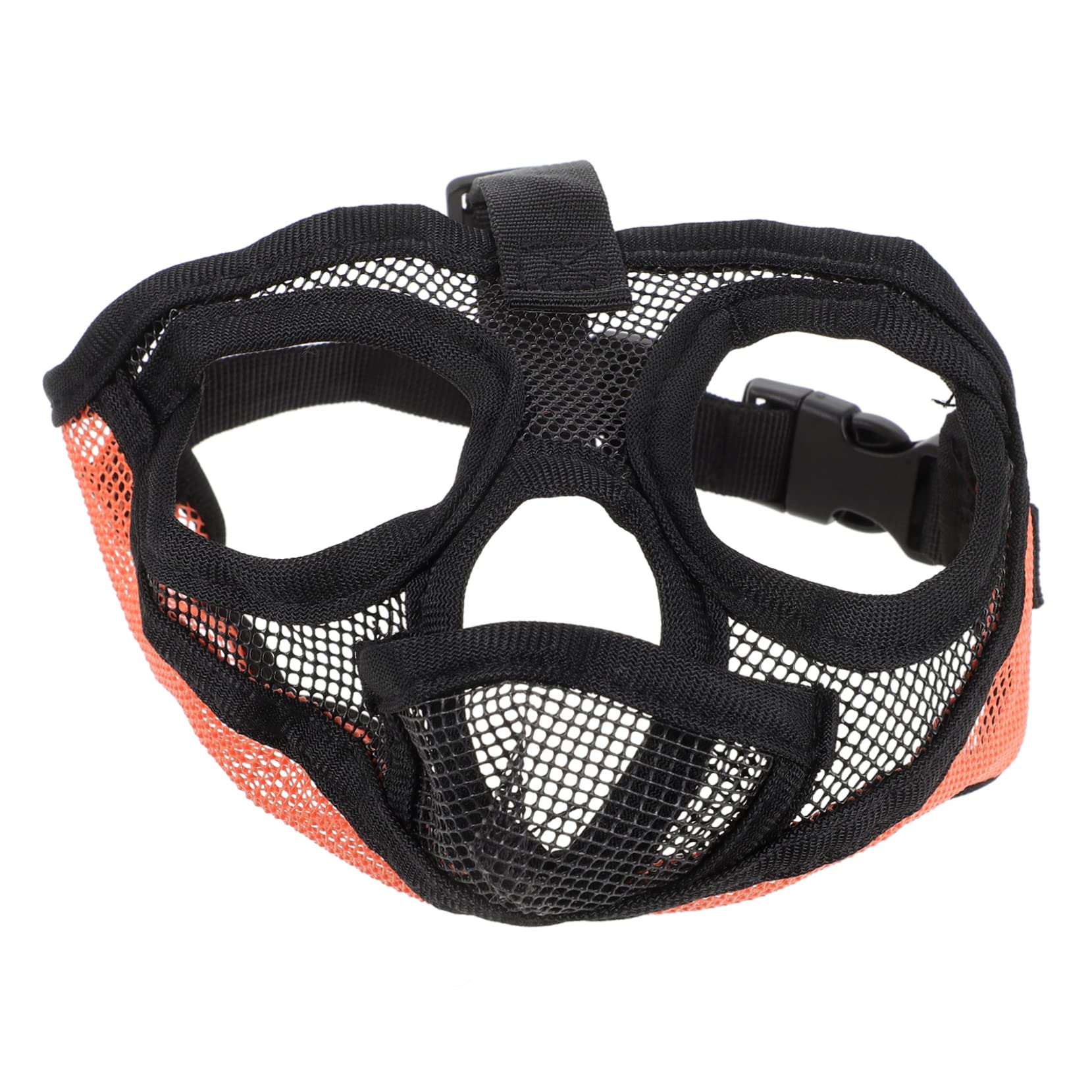 Toddmomy 5 Piezas Bozal Pequeño para Perros Bozal Portátil para Perros Boca De Mascota Máscara De Mascota para Bozal De Bulldog De Malla De Polivinilo Suave Cuerda