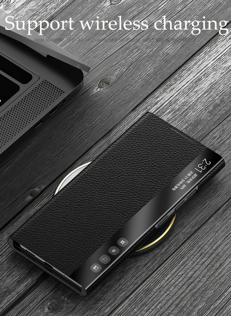 Custodia Intelligente in Pelle per Samsung Galaxy Note 20 Ultra 5G. Flip/Fondina/Addormentato/Riattiva/Intelligente. Cover per Samsung Note20 Ultra
